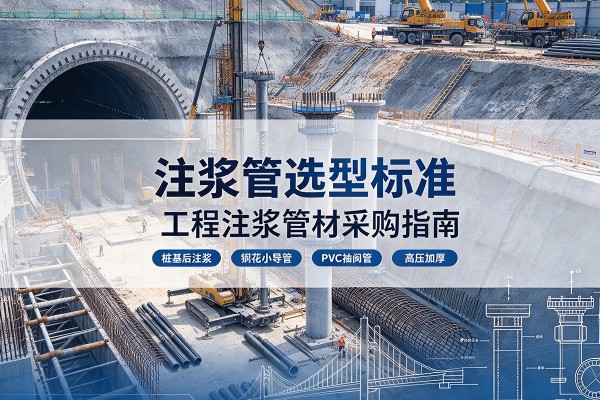 永胜注浆管选型标准