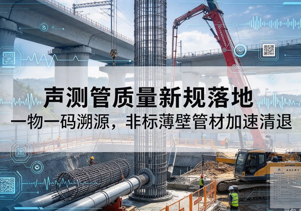 永胜声测管质量新规落地，一物一码溯源，非标薄壁管材加速清退
