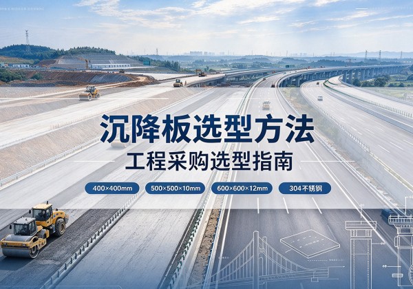 永胜沉降板选择方法
