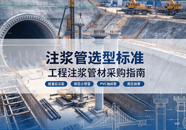 永胜注浆管选型标准